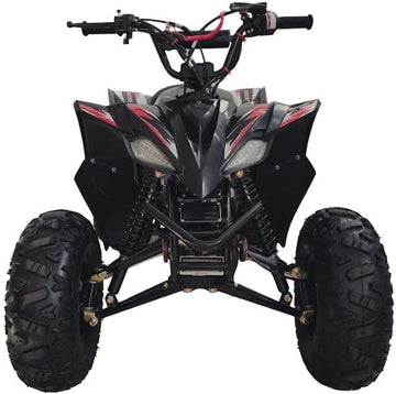 HHH 125cc Youth ATV | Fully Automatic Gas Four Wheeler with Reverse & Big Tires (19"/18") mississippipowersports